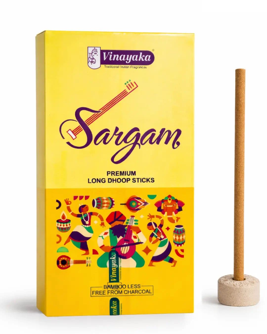 angam Premium Long Dhoop Sticks – Pure Natural Floral Fragrance