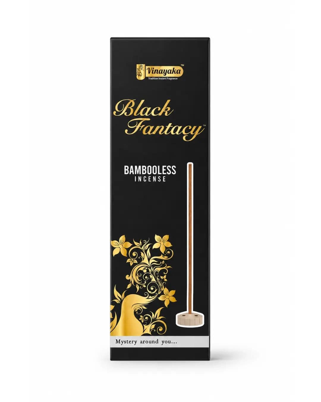 Black Fantacy Bambooless Incense Sticks