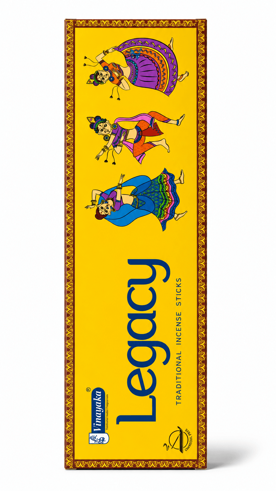 Legacy premium masala incense sticks with natural earthy aroma