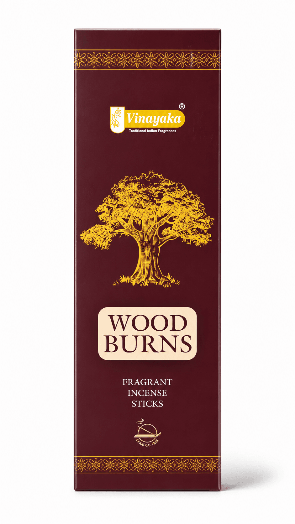 Premium wood burn incense sticks with natural smoky aroma